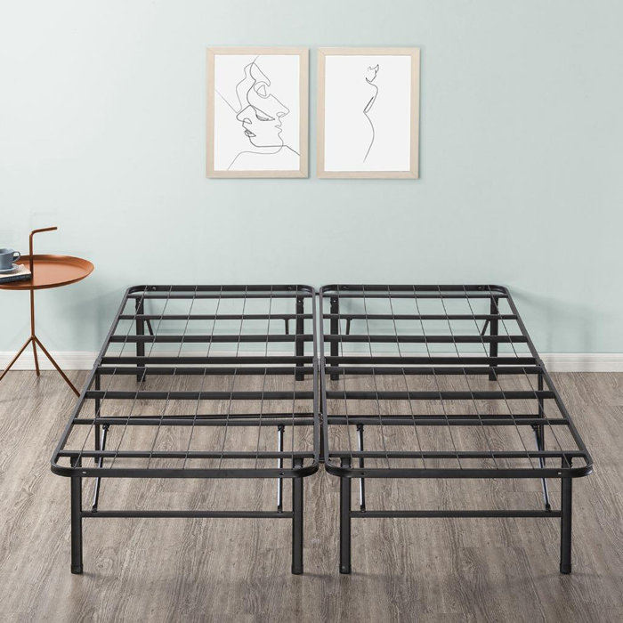 Wayfair Sleep™ 14" Foldable Steel Bed Frame & Reviews Wayfair